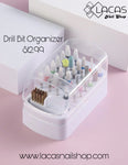 DRILL BIT BOX ORGANIZER/ CLEANER