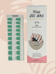 FRENCH MENTA GEL NAIL (UÑAS EN GEL STICKER)