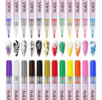 NAIL ART PEN (12PCS)/ LÁPICES PARA DISEÑOS