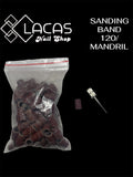 SANDING BAND 120/ MANDRIL