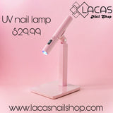 UV LAMP RECARGABLE/ STAND/ SILICON PARA PEGAR STICKERS