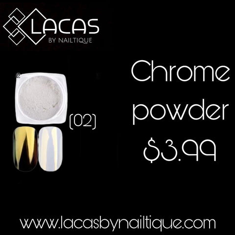 CHROME POWDER, POLVO CROMEADO (02)