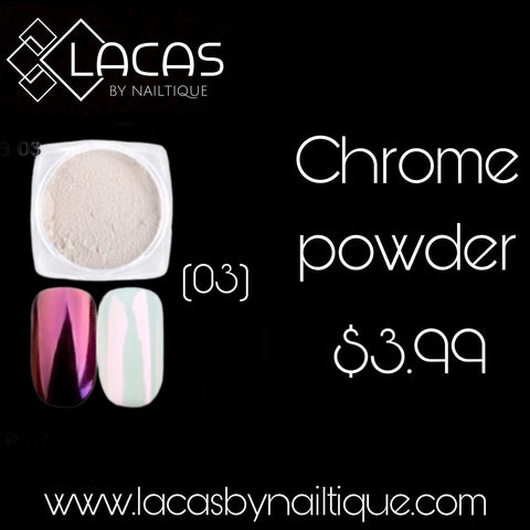 CHROME POWDER, POLVO CROMEADO (03)