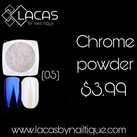 CHROME POWDER, POLVO CROMEADO (05)